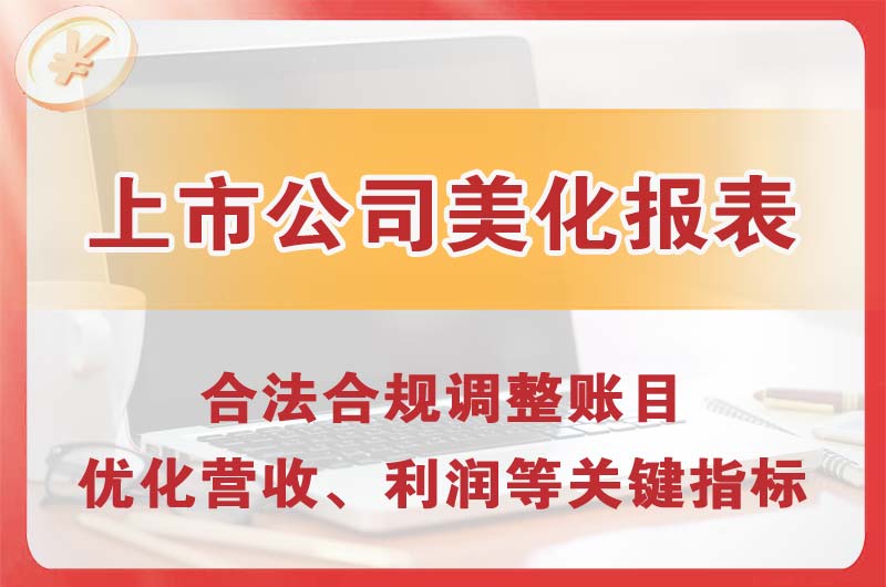扬州上市公司美化报表